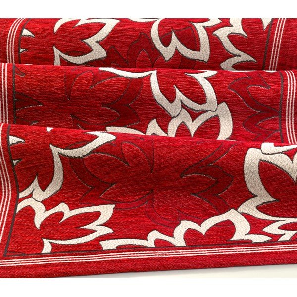 Červený běhoun Floorita Maple, 55 x 190 cm-image-1