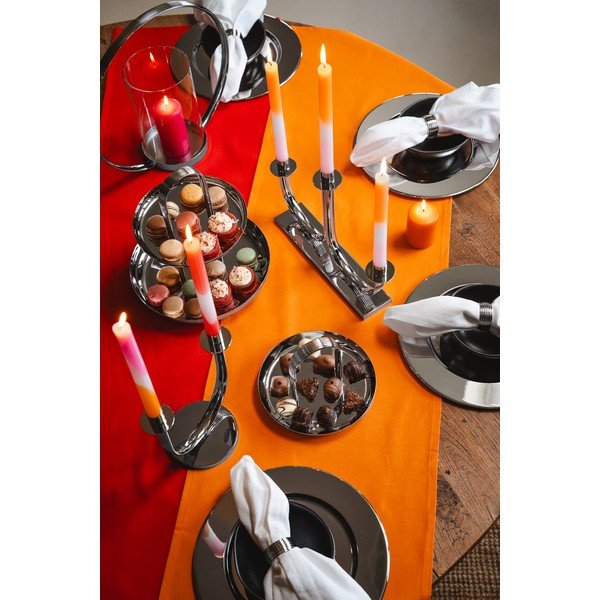 Metallist küünlajalg Elana - Zilverstad-image-3