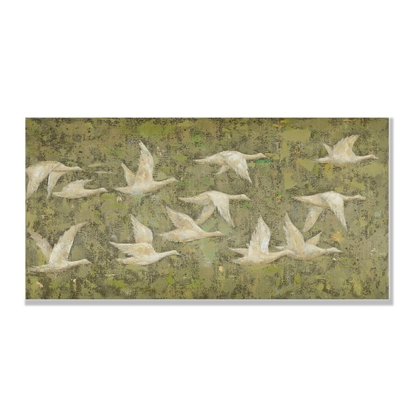 Obraz s motivem ptáků Dino Bianchi, 70  x 140 cm