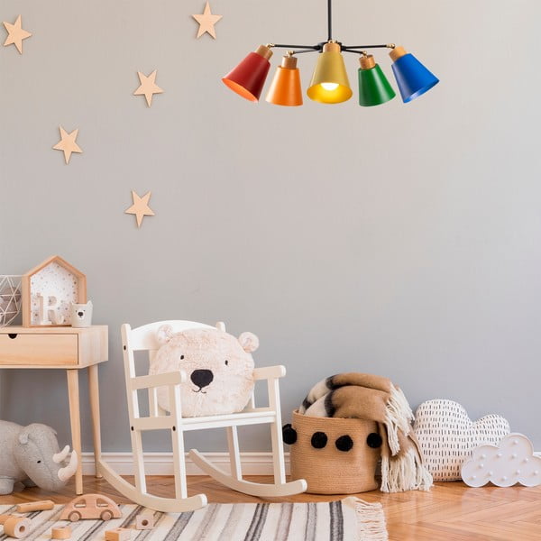 Rippvalgusti metallist varjuga ø 58 cm Manavgat - Opviq lights-image-1