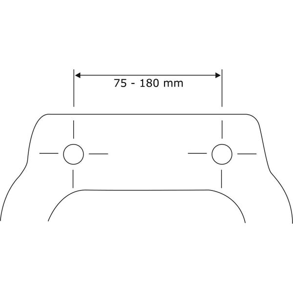 Valge lihtsasti sulguv WC-iste , 46 x 36 cm Habos - Wenko-image-4