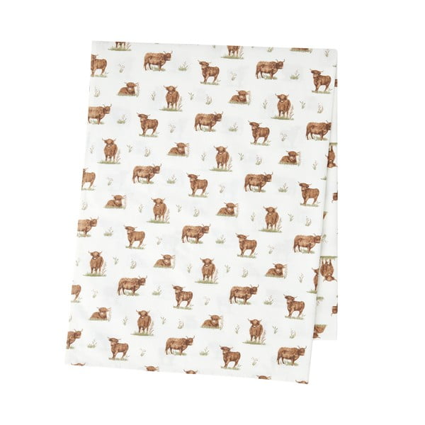 Puuvillane laudlina 132x178 cm Angus Highland Cow - Catherine Lansfield