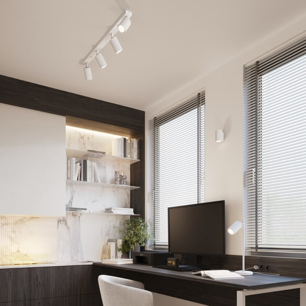 Valge laevalgusti 6,5x81 cm Gleam - Sollux-image-1