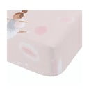 Roosa laste voodilina üheinimesevoodile 90x190 cm Dancing Fairies - Catherine Lansfield