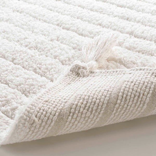 Valge vannitoamatt 50x80 cm Minatis - douceur d'intérieur-image-3