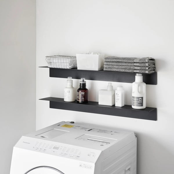 Must metallist riiul 90 cm - YAMAZAKI-image-3