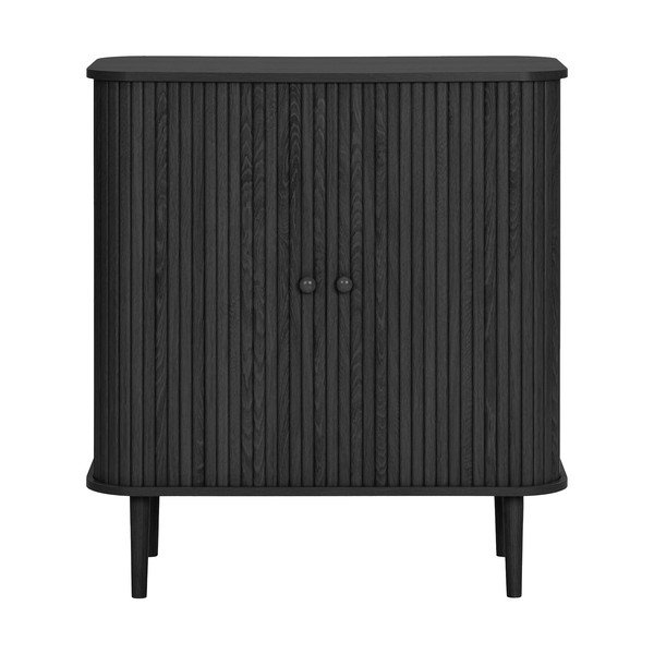 Mustast männist kummut 80x87x40 cm Nikko - House Nordic