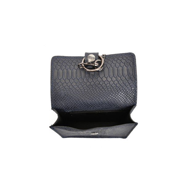 Tumesinine nahast kott Bella - Carla Ferreri-image-3