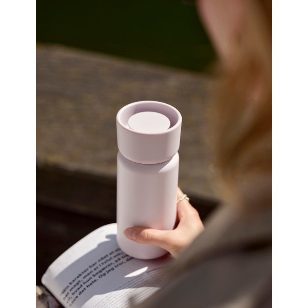 Heleroosa roostevabast terasest termokruus 400 ml Singles - Zone-image-1