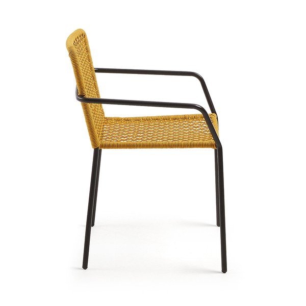 Kollane aiatool Boomer - Kave Home-image-2