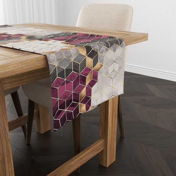 Lauajooksja 140x45 cm Optic - Minimalist Cushion Covers-image-1