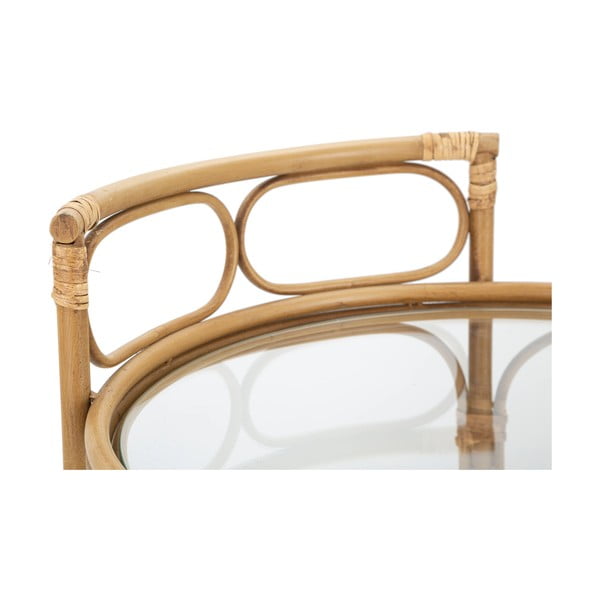 Metallist serveerimislaud ratastel ø 51 cm Panama - Mauro Ferretti-image-4