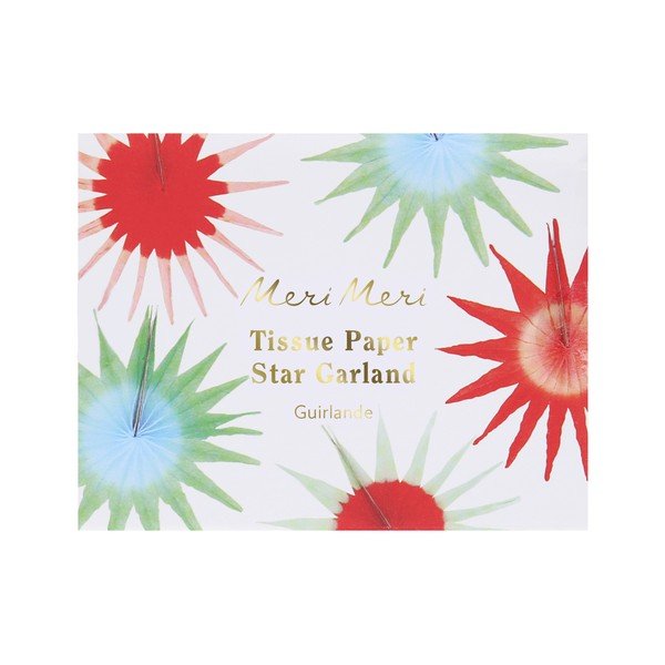 Garland 140 cm Starburst - Meri Meri-image-1