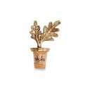 Veinikork ja messingist tammeleht valmistatud veinikork - Nkuku