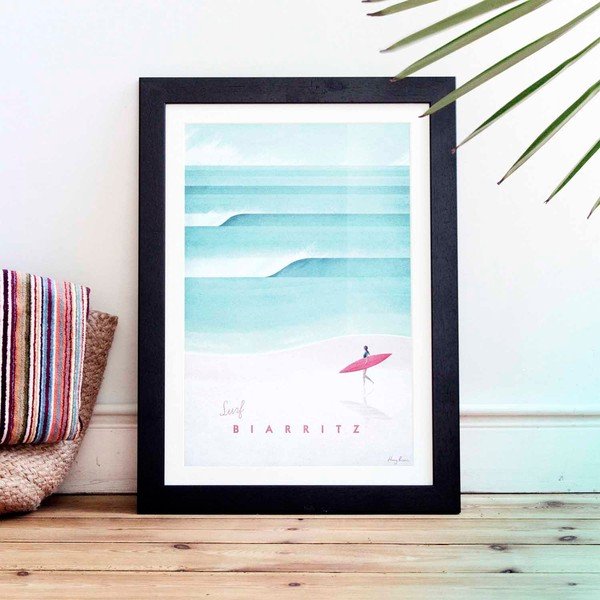 Plakat , A2 Biarritz - Travelposter-image-1