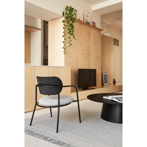 Must ja hall söögitool tuhkpuu dekooriga Eclipse - Teulat-image-1