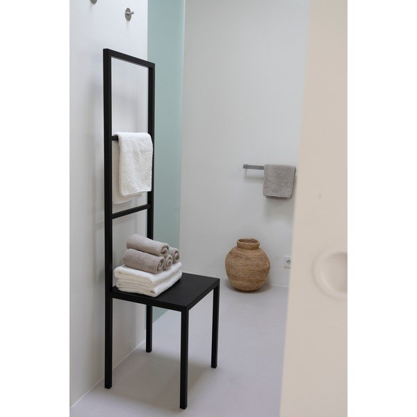 Must terasest rätikuhoidja Dressbuddy - Spinder Design-image-1