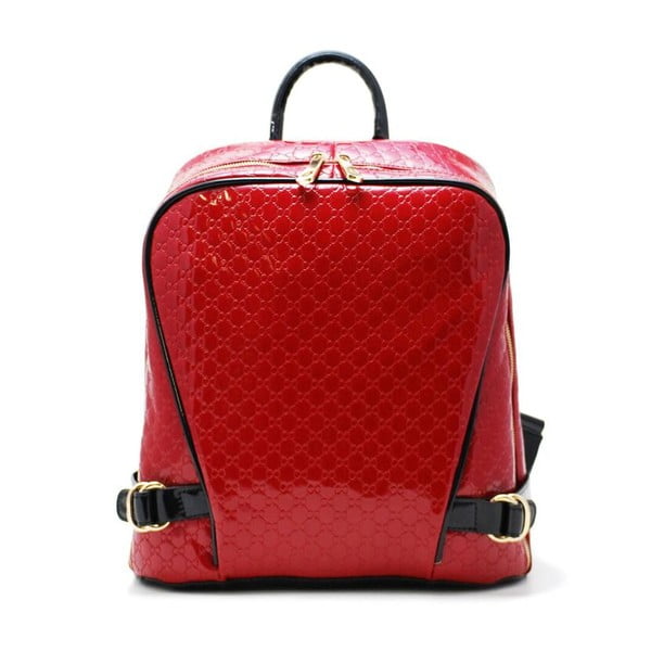 Kožený batoh Sandy Red