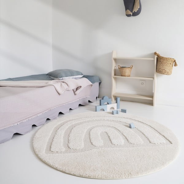 Kreem laste vaip ø120 cm Rainbow Dream S - Nattiot-image-1