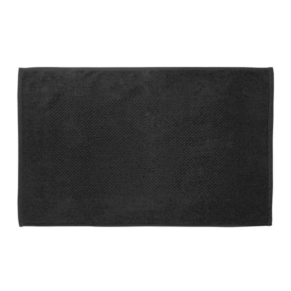 Černá koupelnová předložka Galzone 80x50 cm