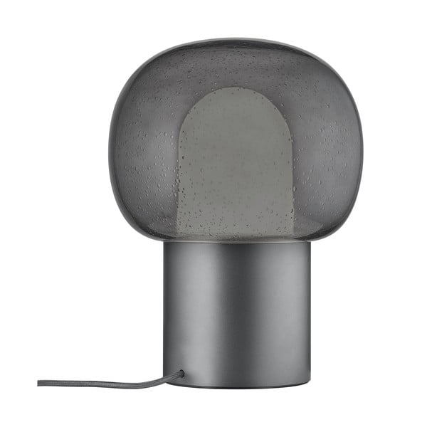 Antratsiitne alumiiniumist LED laualamp klaasist varjuga (kõrgus 32 cm) Iris - Blomus-image-4