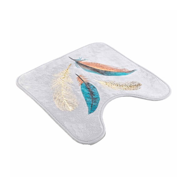 Valge WC-vaip 45x45 cm Plumiss - douceur d'intérieur-image-4