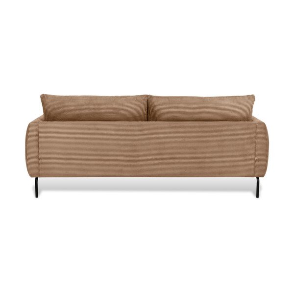 Helepruun velvetist diivan 212 cm Venray - Scandic-image-2