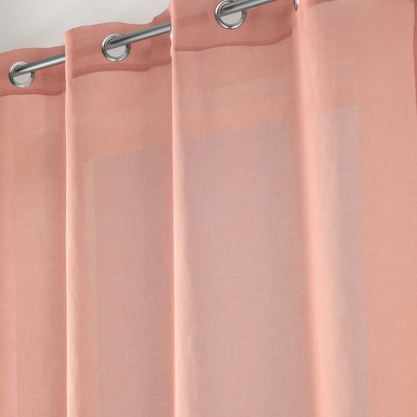 Roosa voile kardin 140x280 cm Sandra - douceur d'intérieur-image-1