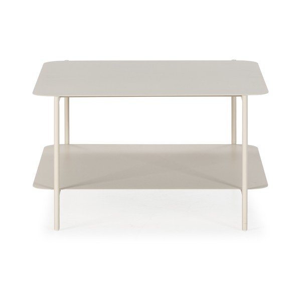 Kreemikas metallist kohvilaud 70x73 cm Beatrix - MOME-image-2