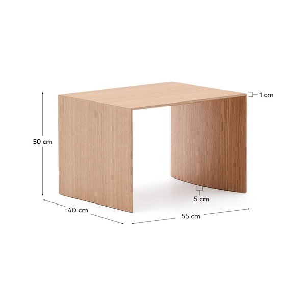 Tammespoonist abilaud 40x55 cm Litto - Kave Home-image-4