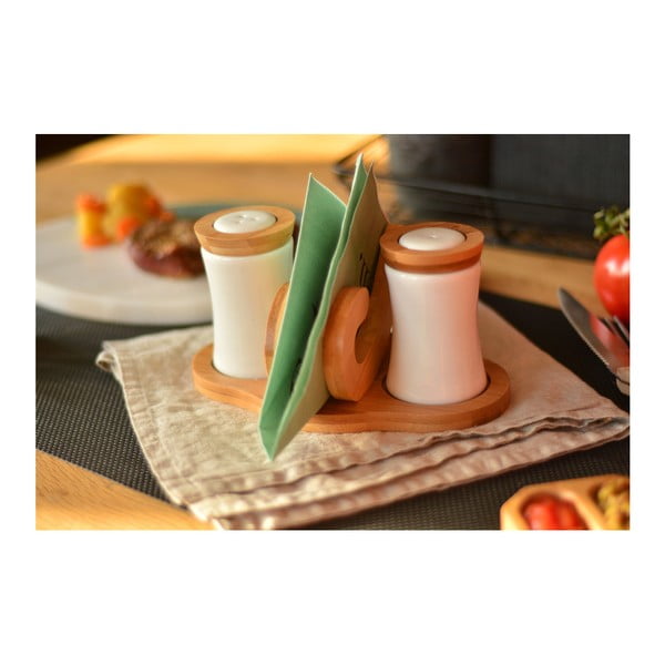 Soola ja pipra raputaja bambustaldrikuga Chava - Bambum-image-1