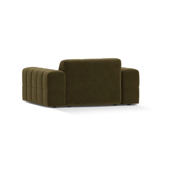 Khaki sametist tugitool Chicago - Cosmopolitan Design-image-2