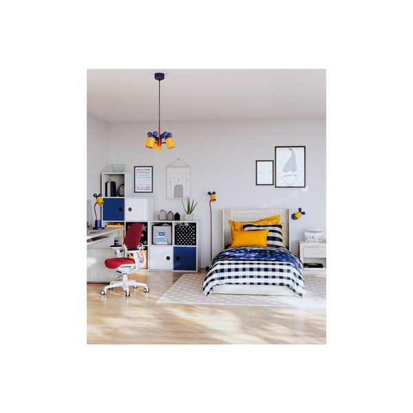 Sinine rippvalgusti metallist varjuga Mouse II - GTV-image-2