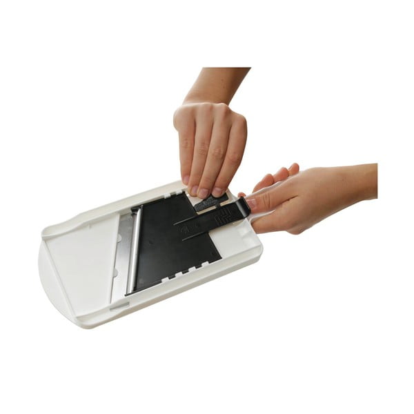 Valge ja must reguleeritav köögiviljaviilutaja Food & More - Fackelmann-image-2