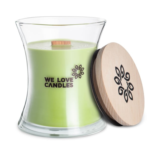 Sojavaha küünal Green Tea, põlemisaeg 64 tundi Jasmine Green tea - We Love Candles