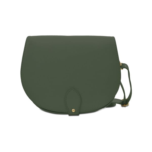Zelená kožená kabelka Infinitif Coralie