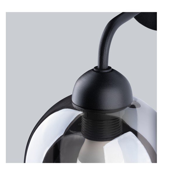 Must seinavalgusti ø 15 cm Grande - Sollux-image-4