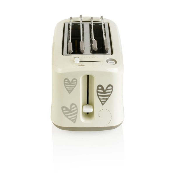 Toaster s motivy srdíček z nerezové oceli Brandani-image-2