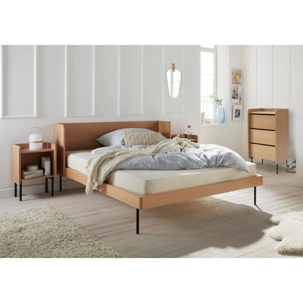 Tammedekooriga öökapp koos riiulitega Wrap - Bonami Selection-image-1