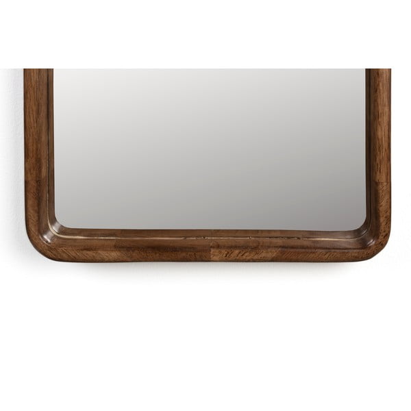 Puidust raamiga seinapeegel 34x120 cm Nyko - White Label-image-3