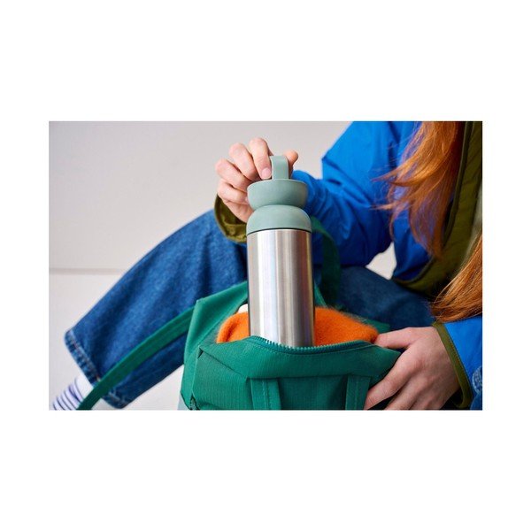 Roostevabast terasest termospudel hõbedases/salveirohelises värvitoonis 500 ml Ellipse - Mepal-image-2