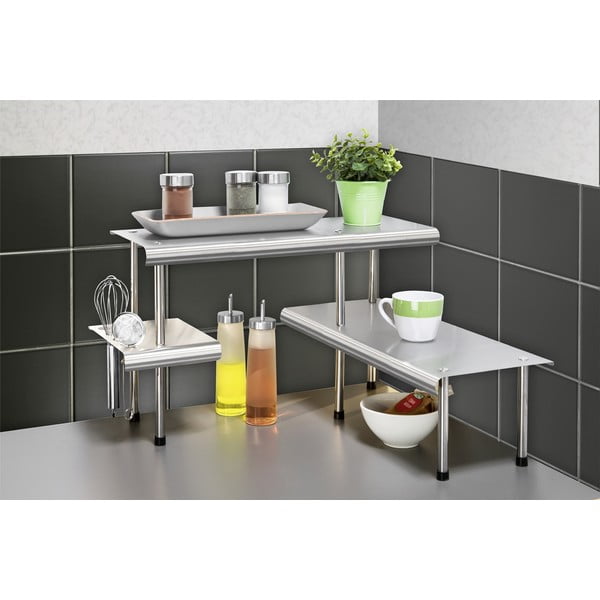 Täiendav roostevabast terasest riiul Massivo - Maximex-image-1