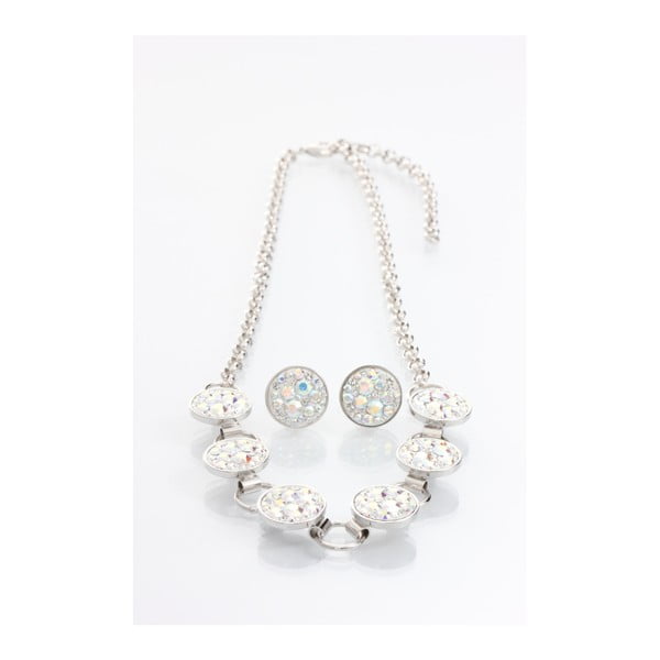 Set náhrdelníku a náušnic se Swarovski Elements Laura Bruni Caramelo