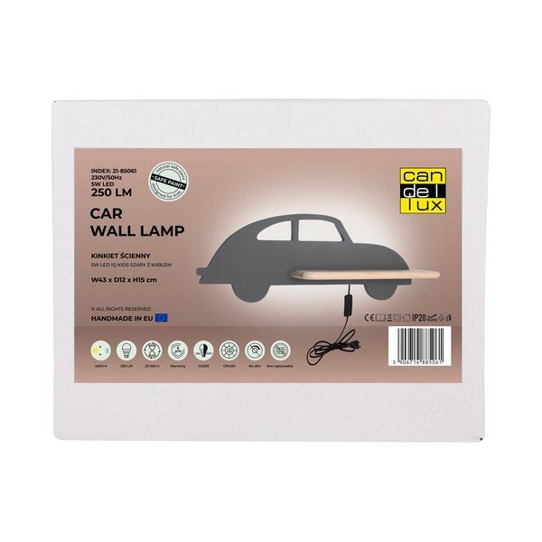 Hall lastevalgusti Car - Candellux Lighting-image-2