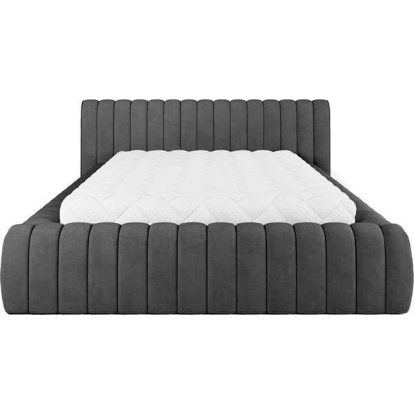 Tumehall polsterdatud kaheinimesevoodi koos panipaiga ja voodipõhjaga 140x200 cm Carilla - ELTAP-image-4