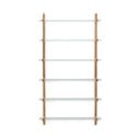 Klaasist moodul-riiulite süsteem 110x202x30,5 cm Sitra - Kave Home