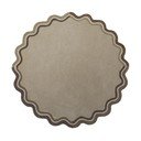 Käsitsi kootud villane ümmargune vaip ø 180 cm Leo Scallop - Flair Rugs