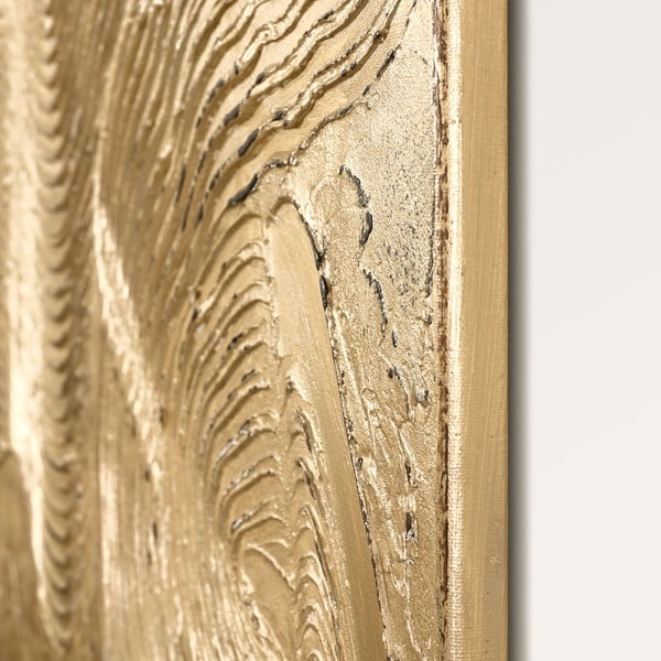 Maal 88x118 cm Metallic Champagne - Malerifabrikken-image-2