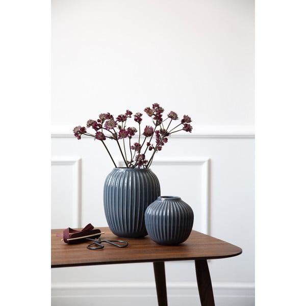 Antratsiitne kivivara vaas Hammershoi, ⌀ 16,5 cm Hammershøi - Kähler Design-image-1