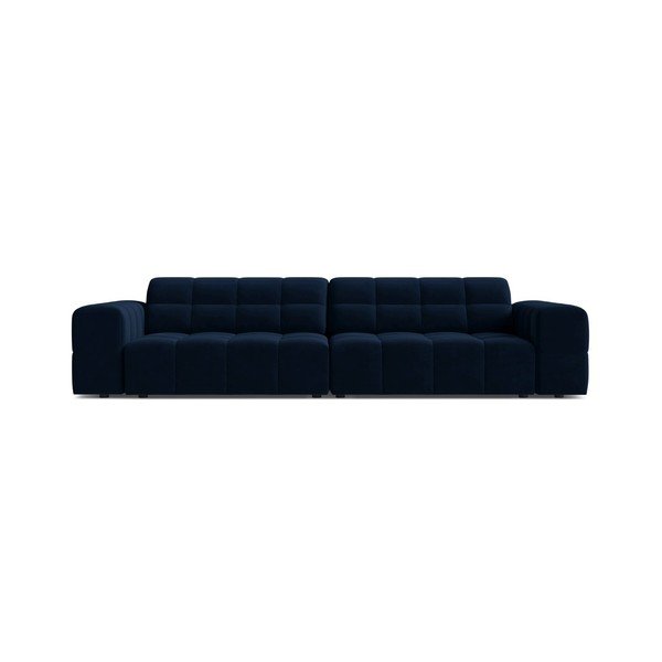 Tumesinine sametdiivan 252 cm Chicago - Cosmopolitan Design
